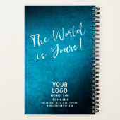 The World Is Yours | ビジネス情報テール ノートブック (裏面)