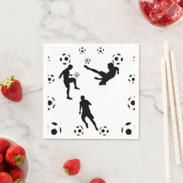 The World of Football Paper Napkin スタンダードカクテルナプキン