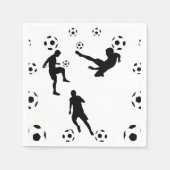 The World of Football Paper Napkin スタンダードカクテルナプキン (正面)