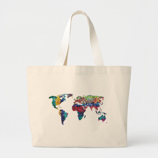 The World to Me Collection ラージトートバッグ (正面)
