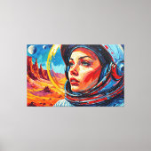 THE WORLD WE DISCOVERED キャンバスプリント (正面)