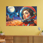 THE WORLD WE DISCOVERED 21 キャンバスプリント (インサイチュ (リビング))