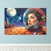 THE WORLD WE DISCOVERED 21 キャンバスプリント (インサイチュ (ウッドフロア))