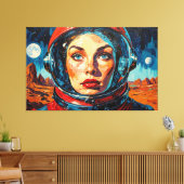 THE WORLD WE DISCOVERED 22 キャンバスプリント (インサイチュ (リビング))