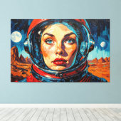 THE WORLD WE DISCOVERED 22 キャンバスプリント (インサイチュ (ウッドフロア))