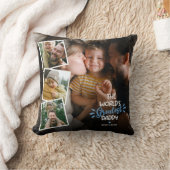 The World's Greatest Daddy 4 Photo クッション (ブランケット)