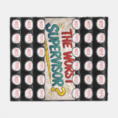 The Worst Supervisor? “Not Phyl” Fleece Blanket –  フリースブランケット (正面(横))