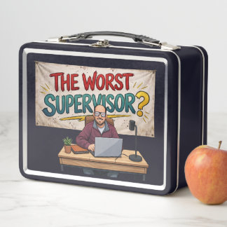 The Worst Supervisor? “Not Phyl” Metal Lunch Box メタルランチボックス