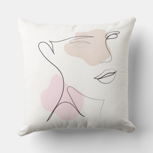The Worth of a Woman – Decorative Pillow クッション (裏面)