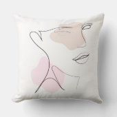 The Worth of a Woman – Decorative Pillow クッション (正面)