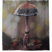 The Wounded Mushroom Mini シャワーカーテン (正面)