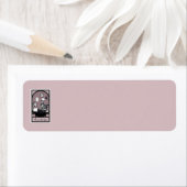 "The Writer" タロットカードデザイン ラベル (インサイチュ)