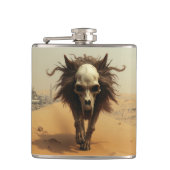 The Wulf Totemwolf Totenkopf Teufel Wüste フラスク (正面)