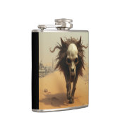 The Wulf Totemwolf Totenkopf Teufel Wüste フラスク (右)