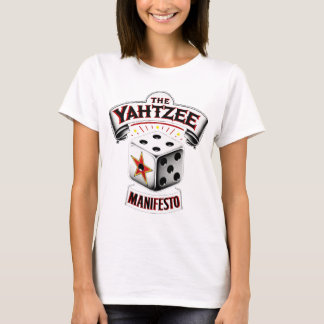 The Yahtzee Manifest Banner Tシャツ – 女性の声