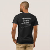 THE YASS METHOD - メンズTシャツ サイン入り Tシャツ (裏面フル)