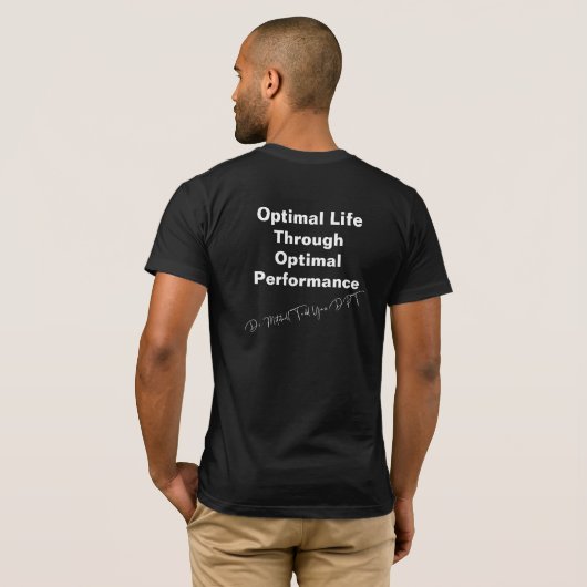 THE YASS METHOD - MEN'S T-SHIRT Signed Tシャツ (裏面フル)