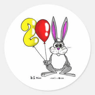 The Year 2011 Rabbit ラウンドシール