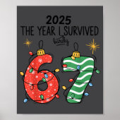 The Year I Barely Survived Christmas 2025 Six Seve ポスター (正面)