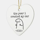 the year i crashed my car セラミックオーナメント (左)