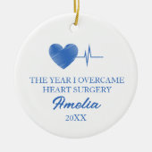 THE YEAR I OVERCAME HEART SURGERY セラミックオーナメント (正面)
