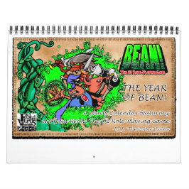 The Year of BEAN! Calendar カレンダー
