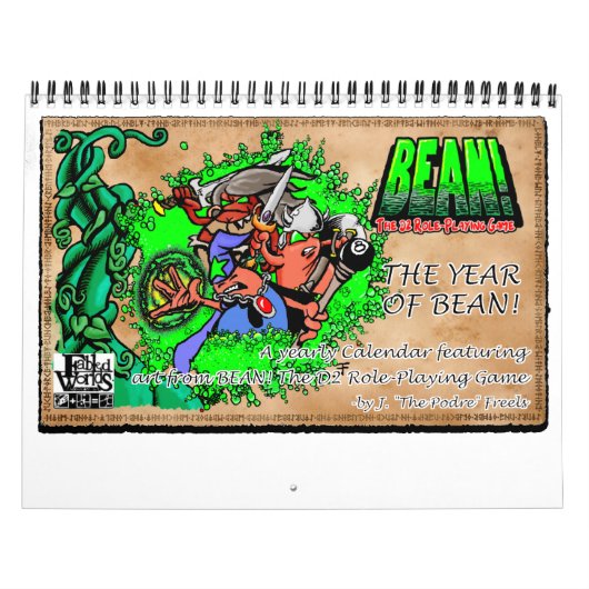 The Year of BEAN! Calendar カレンダー (カバー)