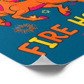 The Year Of The Fire Horse 2026 Celebration Design ポスター (角)