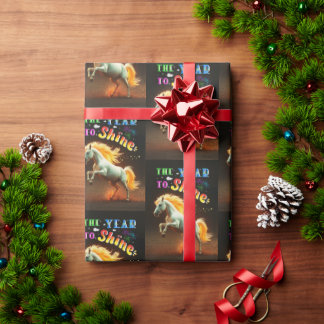 The Year To Shine ラッピングペーパー