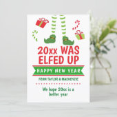 The Year was Elfed Up Happy New Year シーズンカード (スタンド正面)