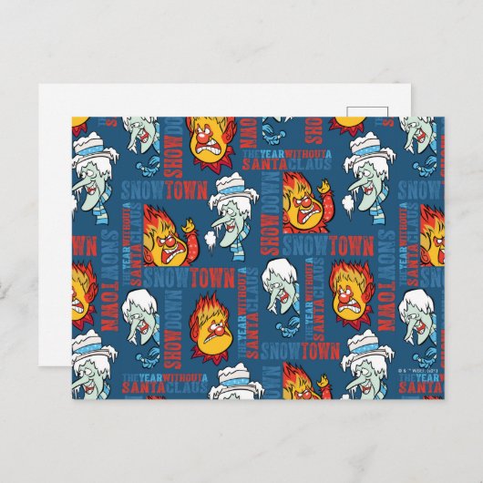 THE YEAR WITHOUT A SANTA CLAUS™ スノウタウン・ショーダウン シーズンポストカード (正面/裏面)