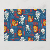 THE YEAR WITHOUT A SANTA CLAUS™ スノウタウン・ショーダウン シーズンポストカード (正面)