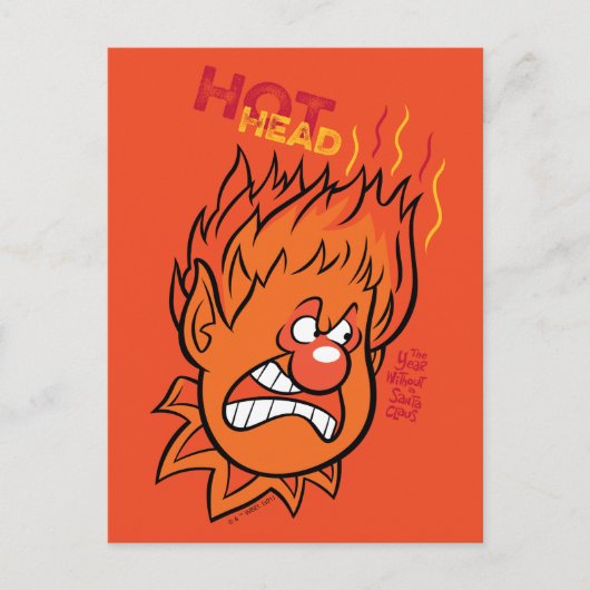 THE YEAR WITHOUT A SANTA CLAUS™ | 熱血頭 シーズンポストカード (正面)