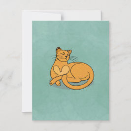 The Yellow Cat 出欠カード
