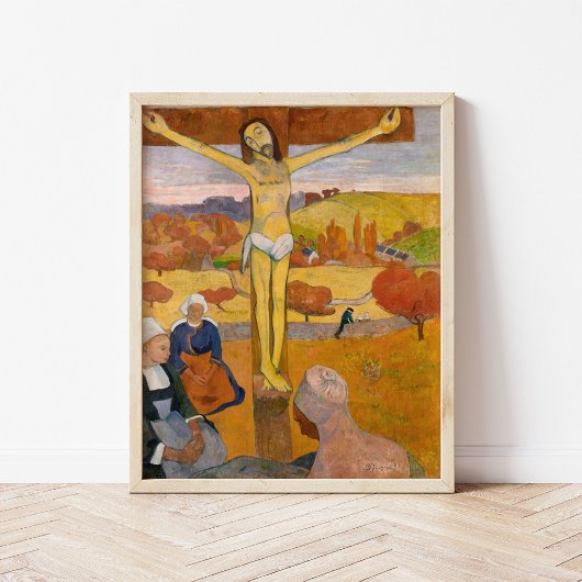 The Yellow Christ | Paul Gauguin ポスター