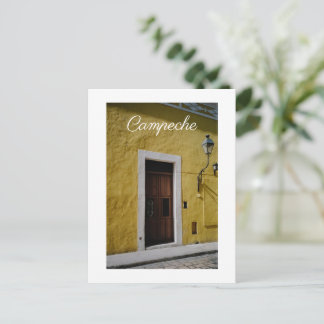 The Yellow House, Campeche, Mexico シーズンポストカード