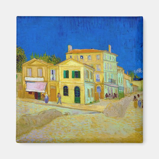 The Yellow House, Van Gogh マグネット (正面)
