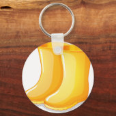 The yellow rubber boots キーホルダー (正面)