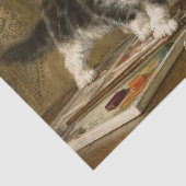 The Young Artist by Henriette Ronner-Knip 薄葉紙 (詳細)