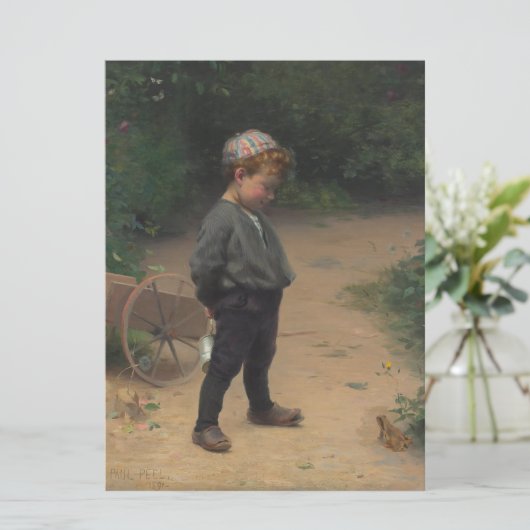 The Young Biologist (by Paul Peel) カード (スタンド正面)