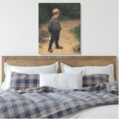 The Young Biologist (by Paul Peel) キャンバスプリント (インサイチュ (寝室))