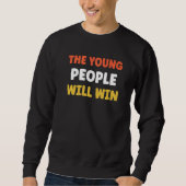 The Young People Will Win スウェットシャツ (正面)