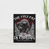 The Yule Cat Is Coming  カード (正面)