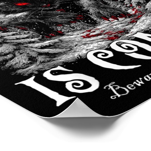 The Yule Cat Is Coming ポスター (角)