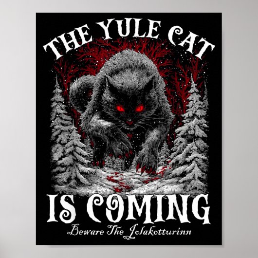 The Yule Cat Is Coming  ポスター (正面)