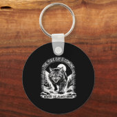 The Yule Cat Is Coming Beware Jolakotturinn Quote  キーホルダー (正面)