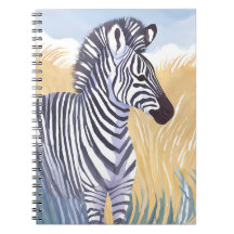 The Zebra | Watercolor Safari Animal Nature