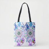 The Zodiac Astrological Signs on a Tote Bag トートバッグ (正面)
