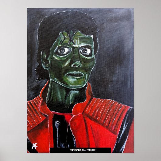 The Zombie Painting by Alfred Fox ポスター (正面)