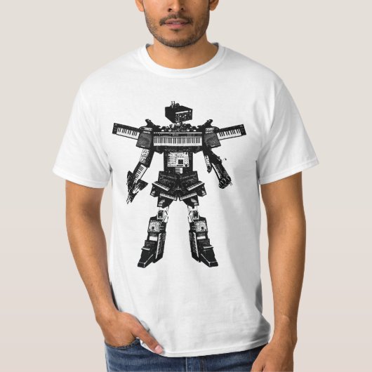 TheARM^^ "SynthBot " Tシャツ (正面)